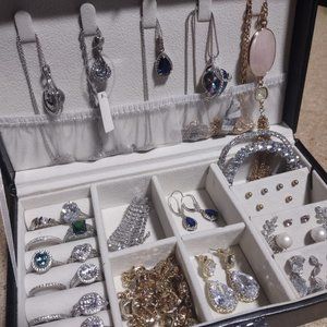 Jewelry Box with Key - ALL JEWELRY IS AVAILABLE (SOLD SEPARATELY)